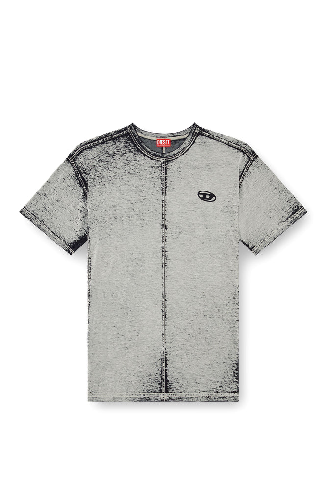 Burnout T-shirt with Oval D logo (1)