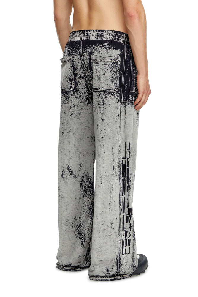 Track pants in burnout plated jersey (3)