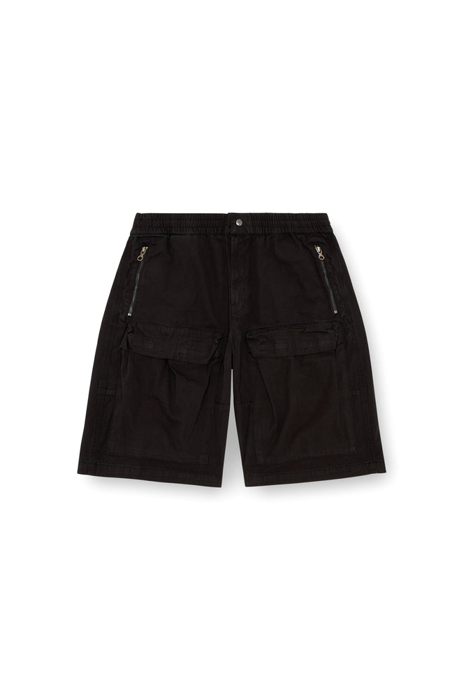 Cargo shorts in faded organic cotton (3)