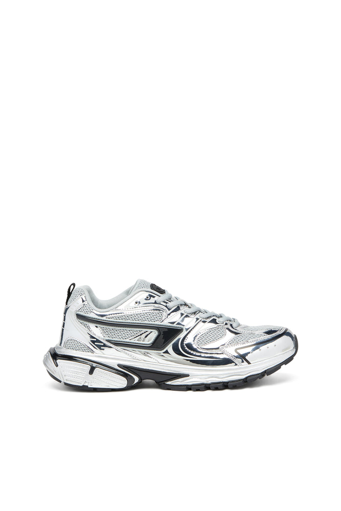 S-Serendipity-Mesh sneakers with metallic overlays Diesel Online