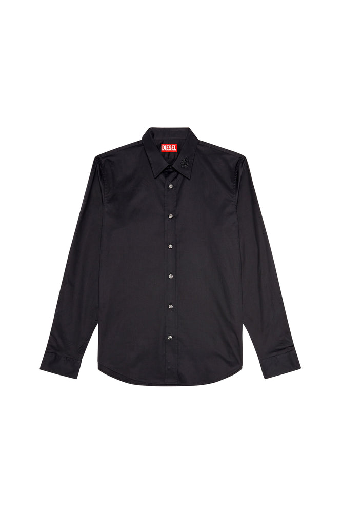 Micro-twill shirt with tonal embroidery (5)