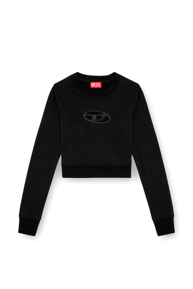 Cropped sweatshirt with cut-out logo (3)