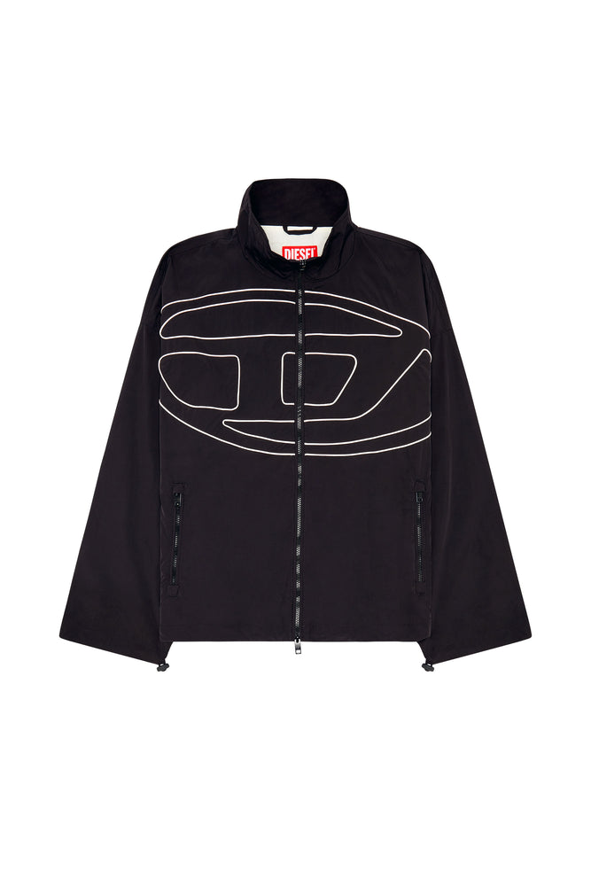 Taslan jacket with piped Oval D (5)