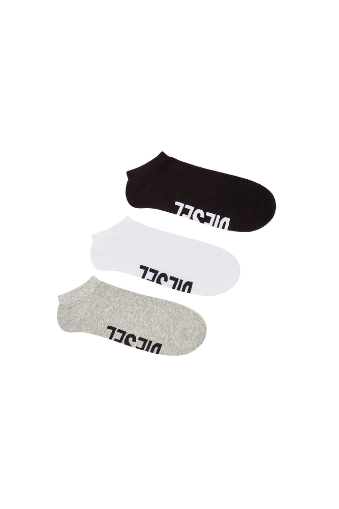3-pack low-cut logo instep socks