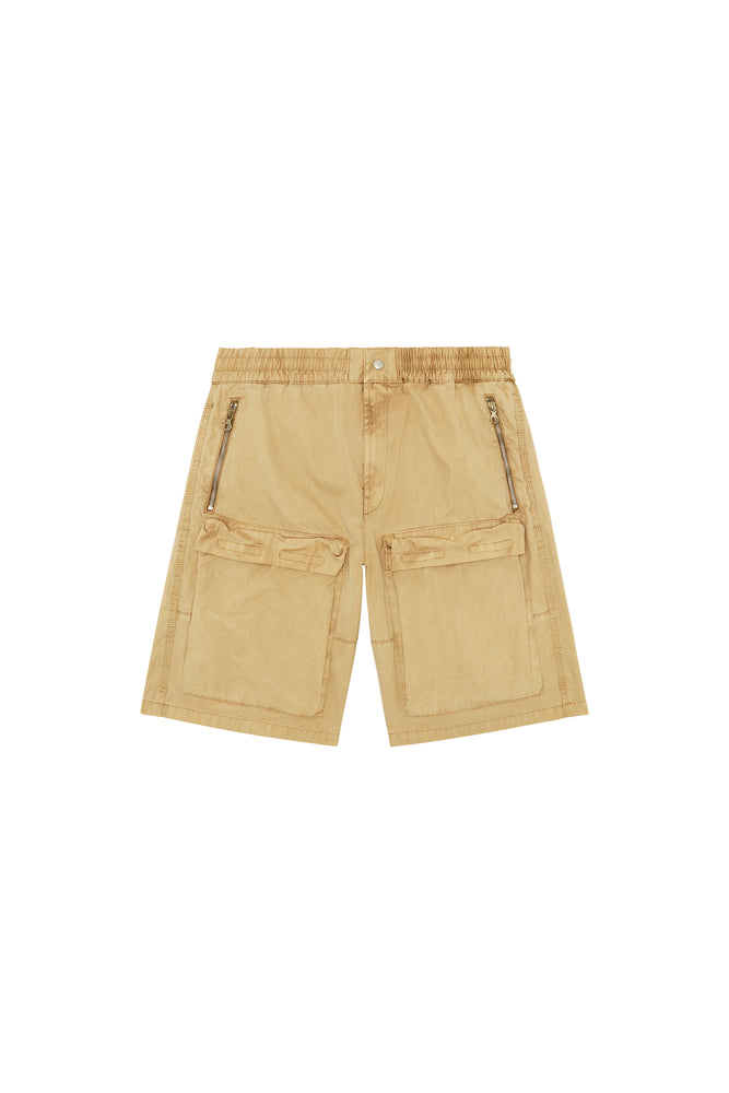 Cargo shorts in faded organic cotton (3)