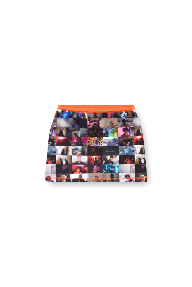 Mini Skirt With Pop Print (5)