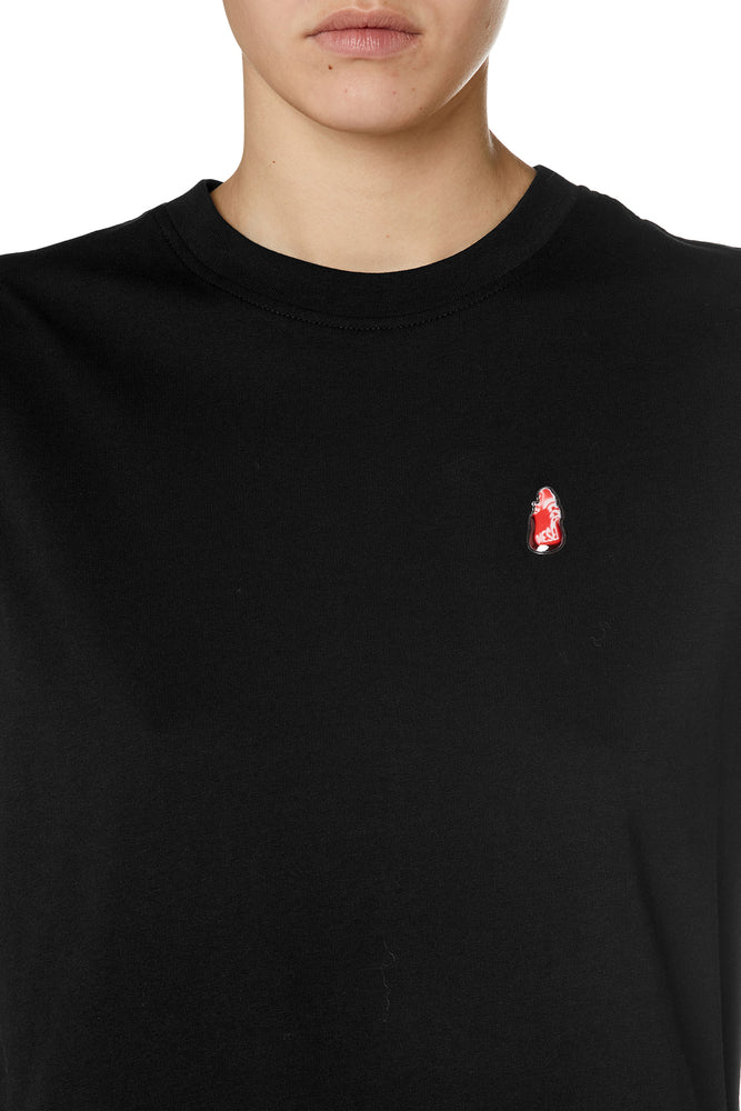 T-shirt with water-drop logo detail (2)