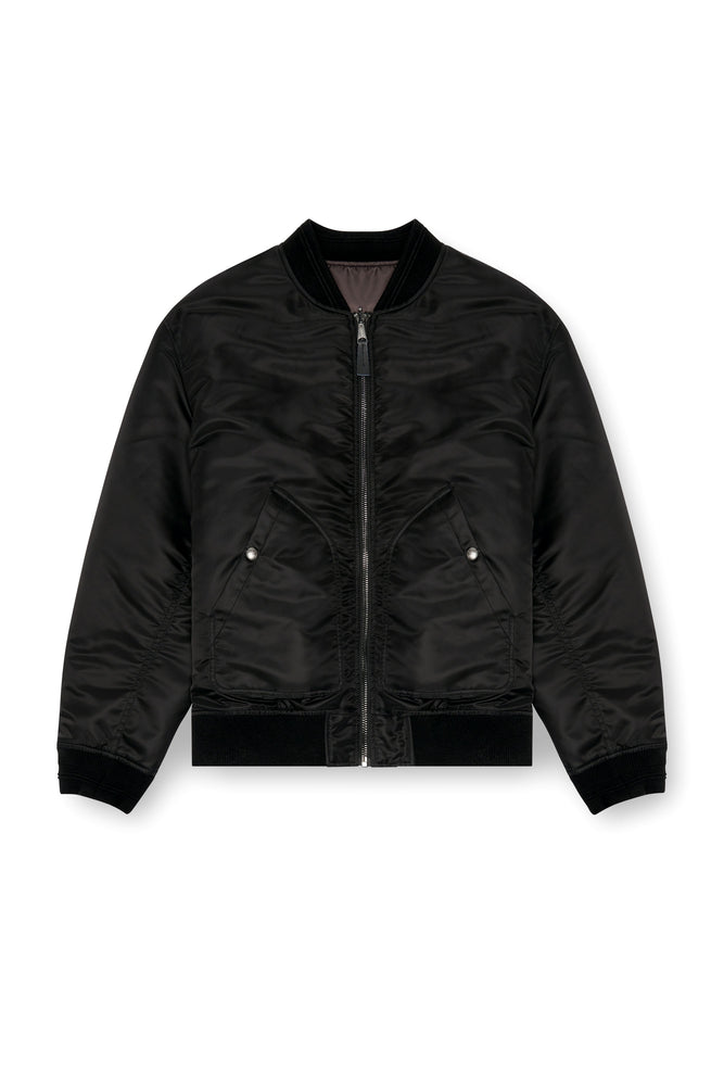 Bomber in padded nylon with Oval D (6)