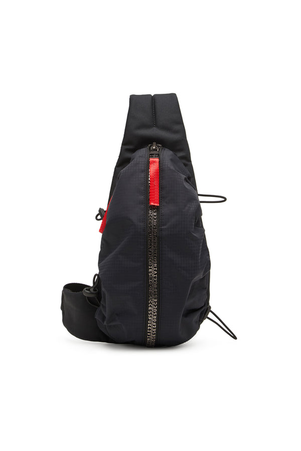 Zip-D-Sling bag in check-jacquard shell | Diesel Online