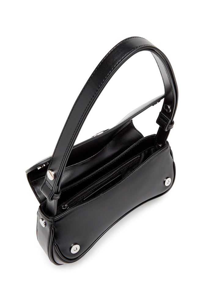 Play-Semi gloss leather shoulder bag (3)