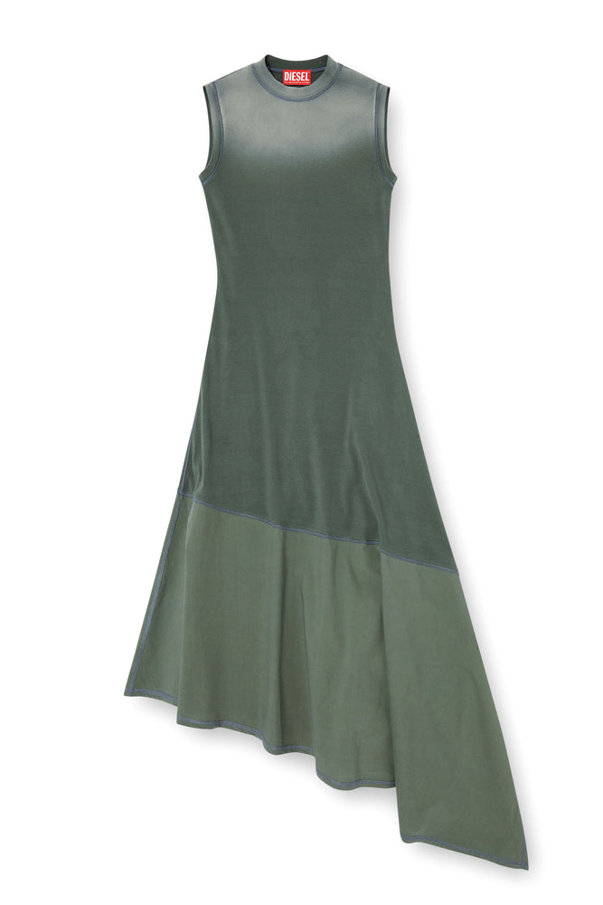 Asymmetric sleeveless dress (4)