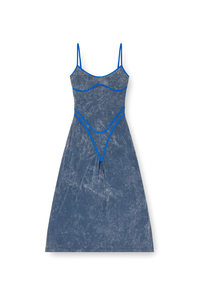 Strappy dress with underwear detail (4)