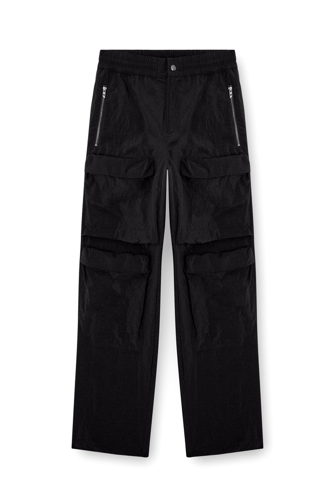 Utility pants in overdyed nylon (3)