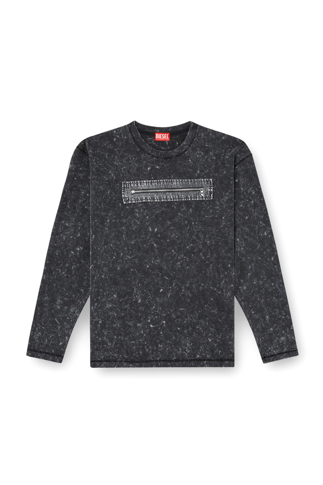 Marble-Effect Top With Zipped Cu-Outs (3)