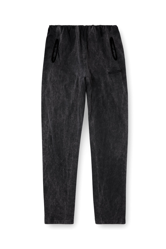 Treated sweatpants with gathered waist (3)