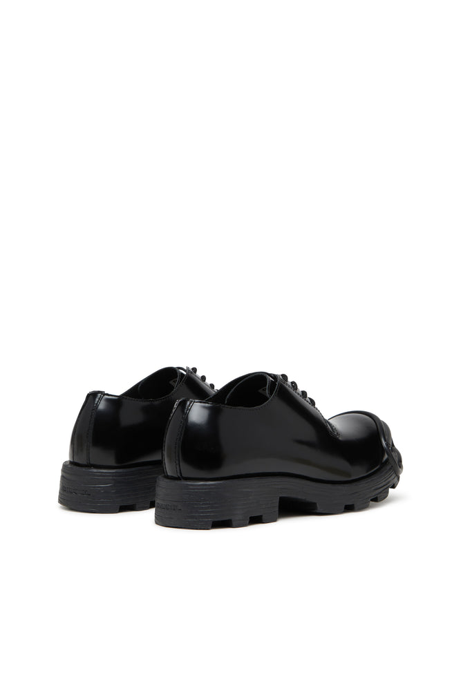 D-Hammer-Leather lace-up shoes with oval D toe cap (2)