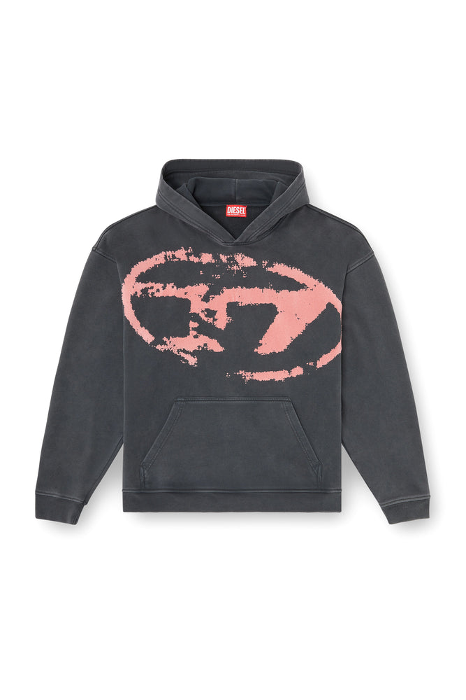 Hoodie with flocked Oval D logo (3)