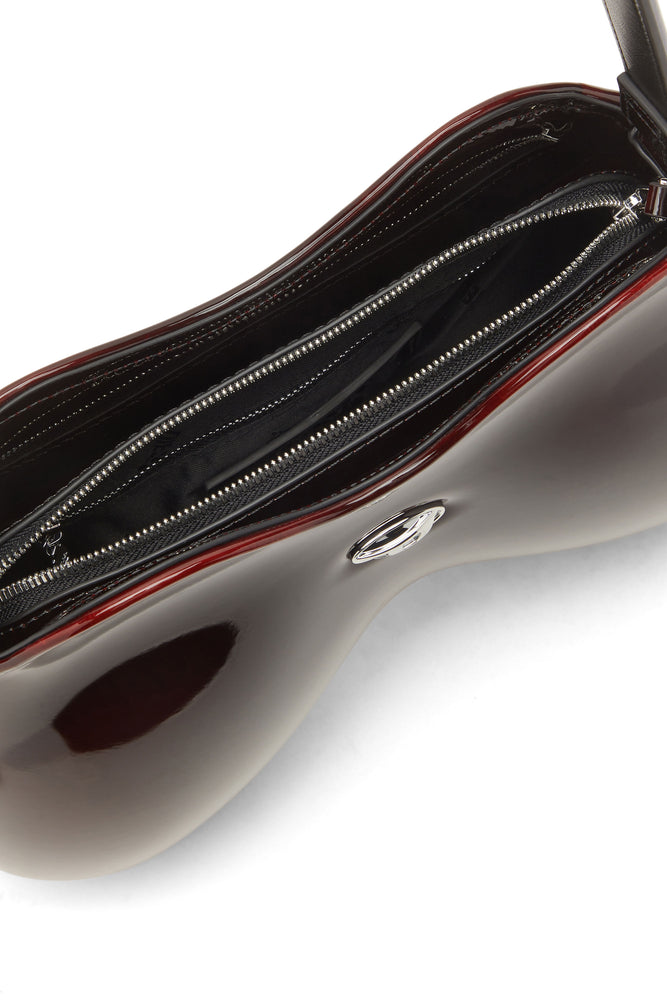 Double-D-Rigid shoulder bag in dégradé glossy PU (4)