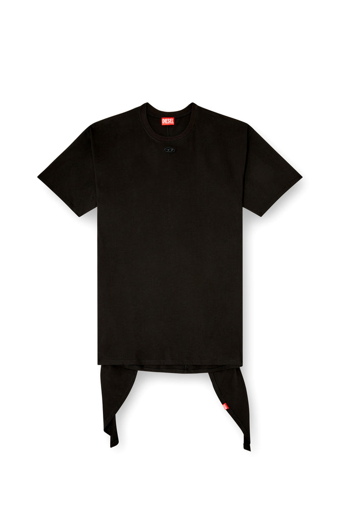 T-shirt dress with tie front (4)