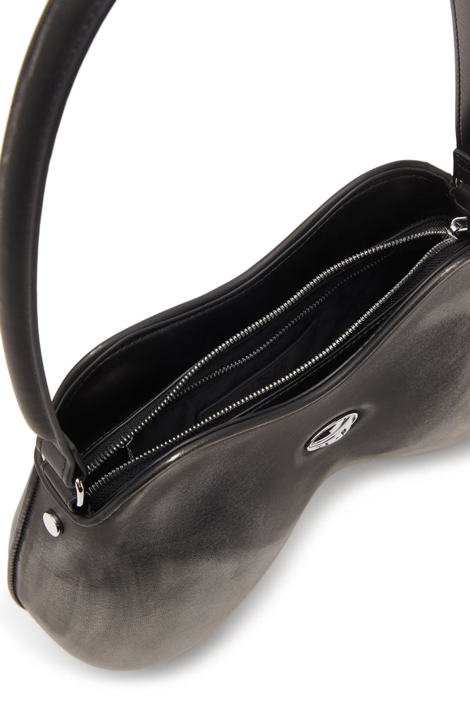 Double-D-Rigid shoulder bag in brushed PU (3)