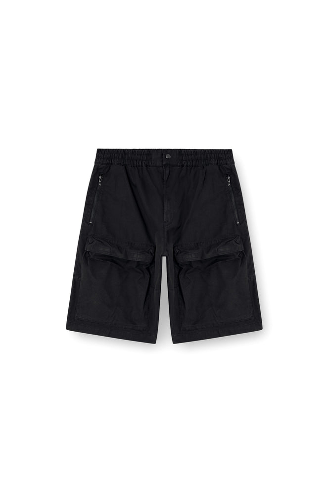 Cargo shorts in cotton twill (3)