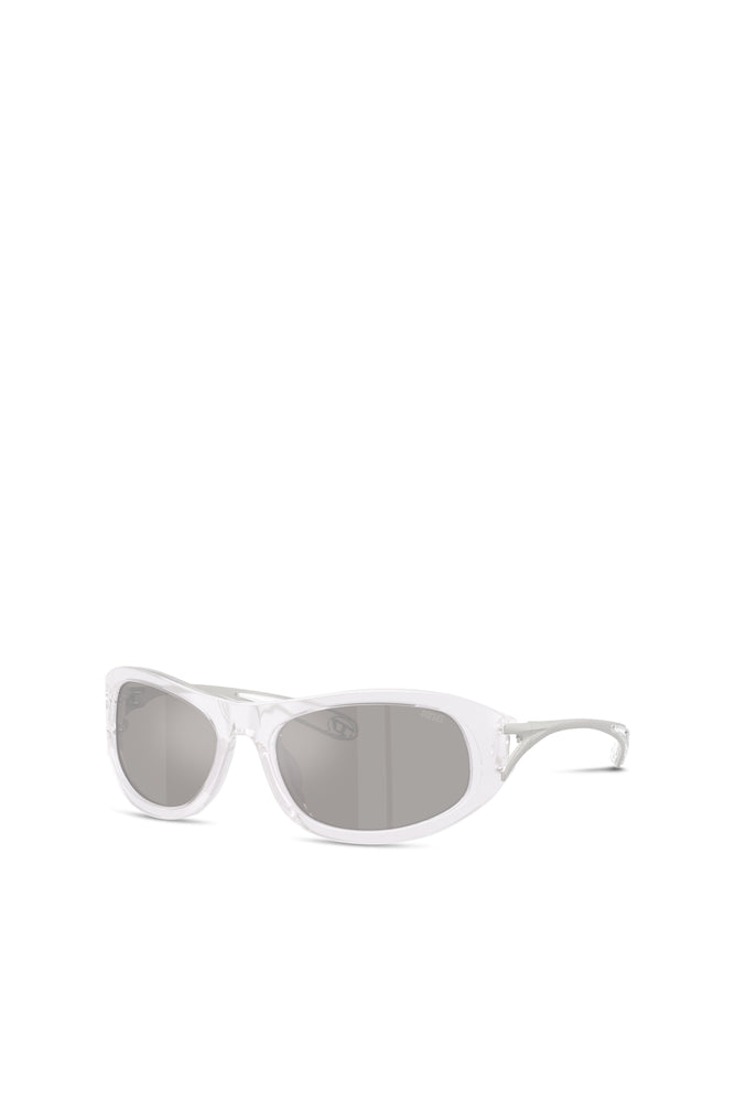 Wrap-around shape sunglasses (1)