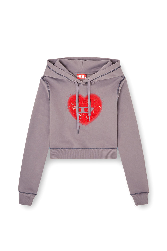 Hoodie with heart print and studs (3)