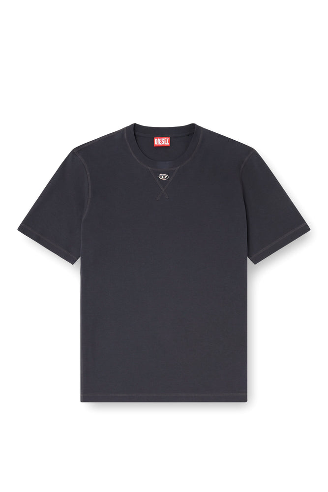 Regular T-shirt with crew neck and Oval D (3)