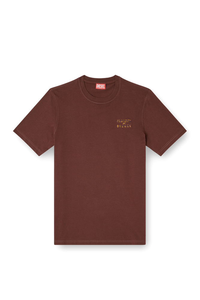 Regular cotton T-shirt with puff print (3)
