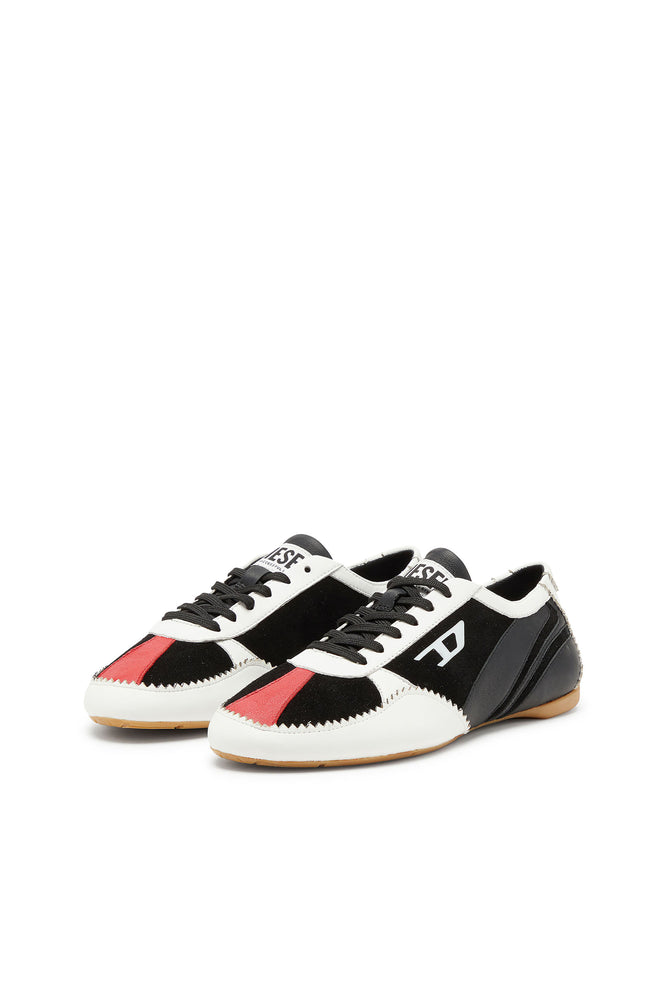 D-Mile-Flat sneakers in leather and suede (7)