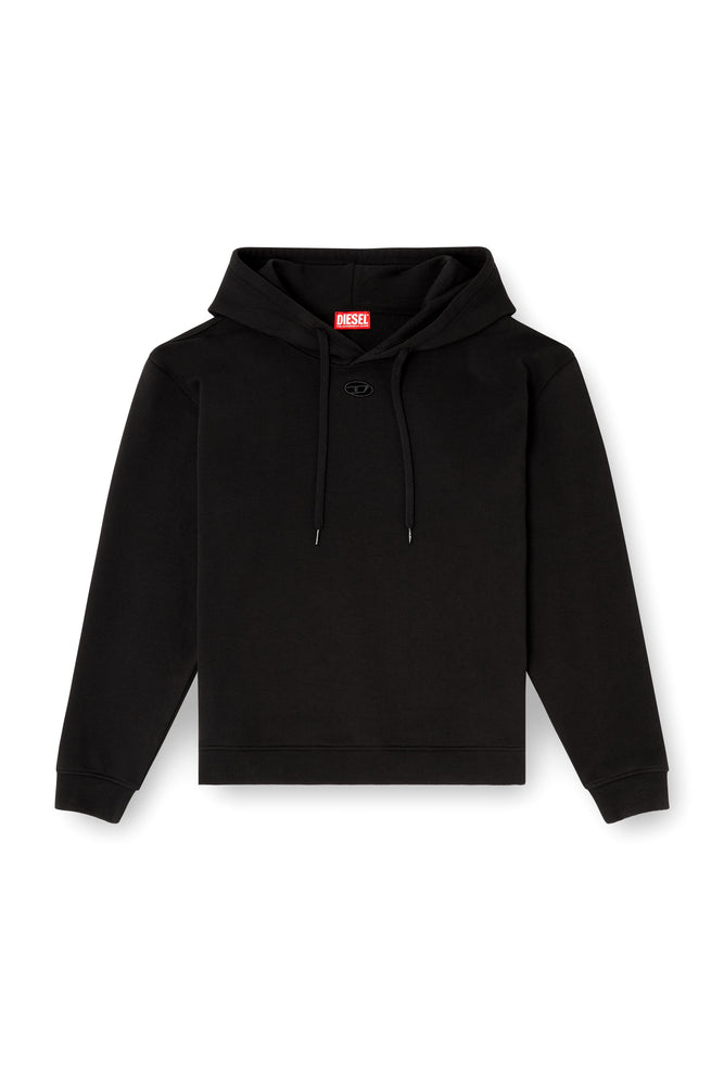 Hoodie in cotton with Oval D logo (3)
