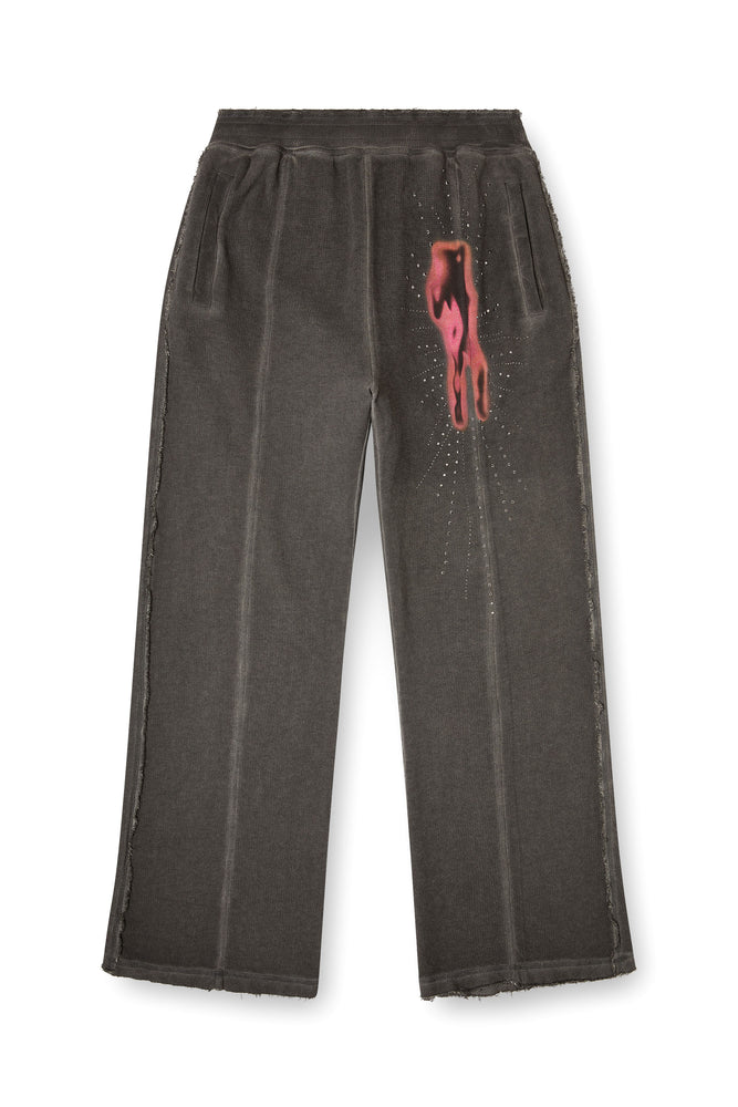 Sweatpants with studs and graphic print (3)