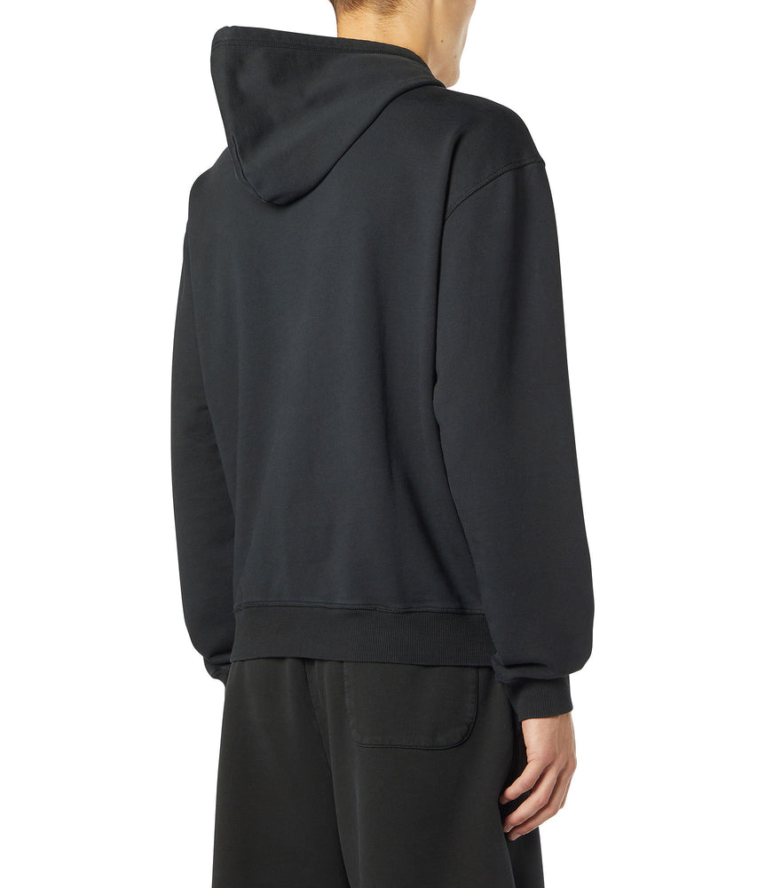Cotton hoodie with metallic Oval D (1)