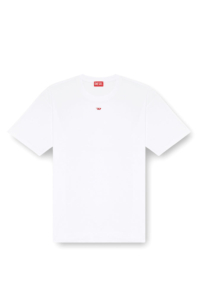 T-Shirt With Embroidered D Patch (4)
