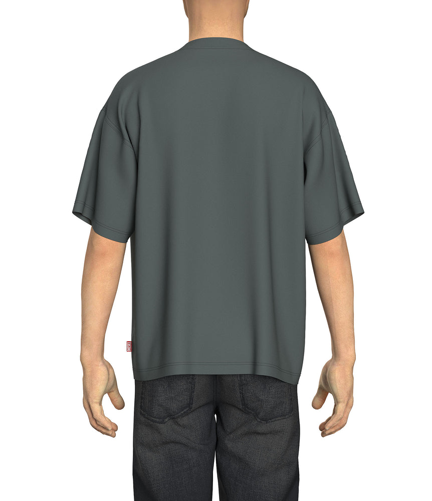 T-shirt with Diesel Industry chest print (1)