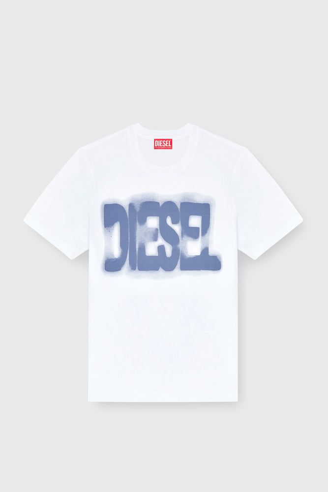 Cotton T-shirt with logo print (3)