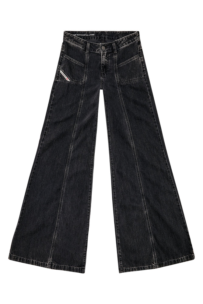 Flare Jeans Low Waist D-Akii (4)