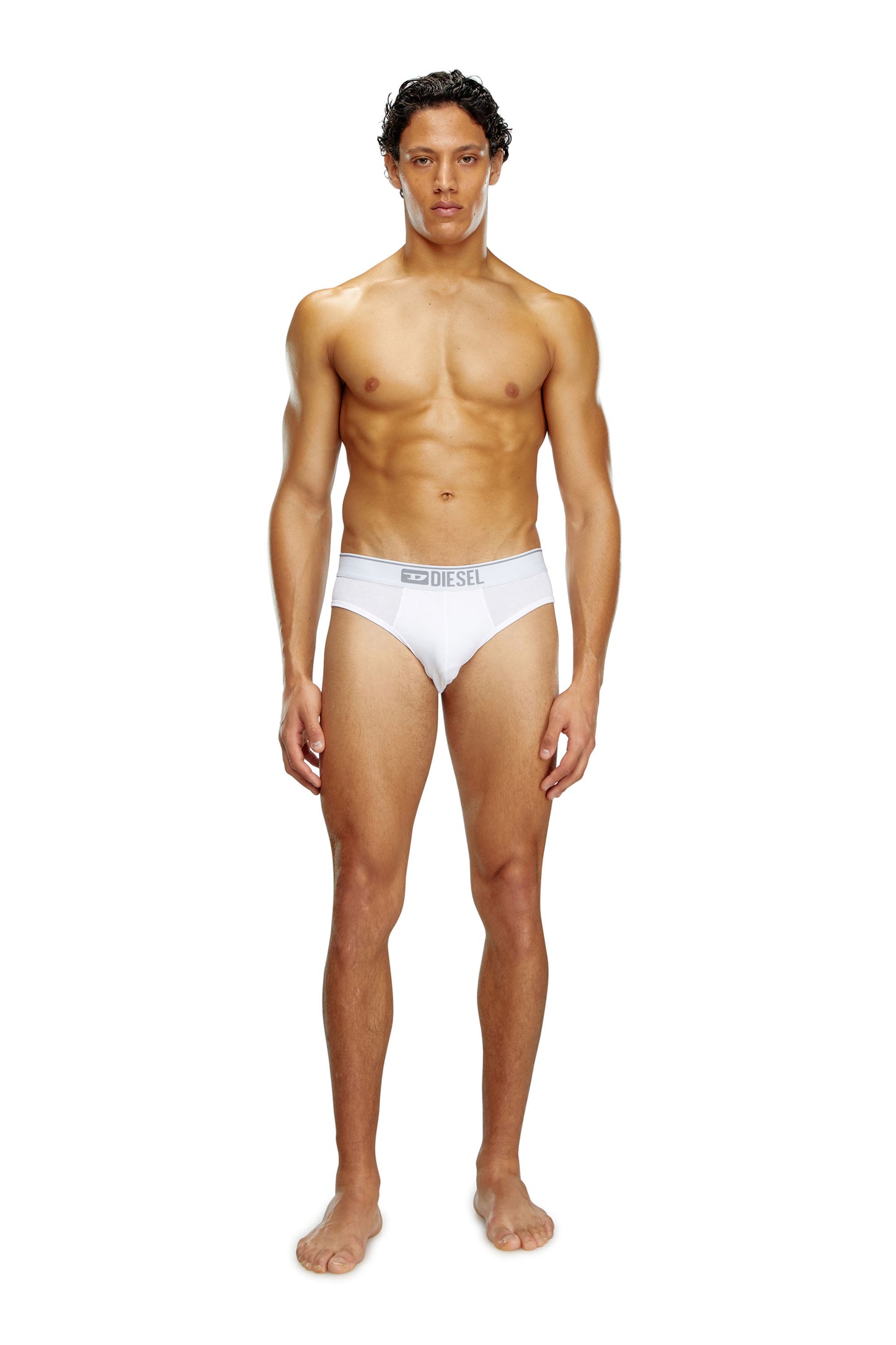 Three-pack of plain logo briefs (2)