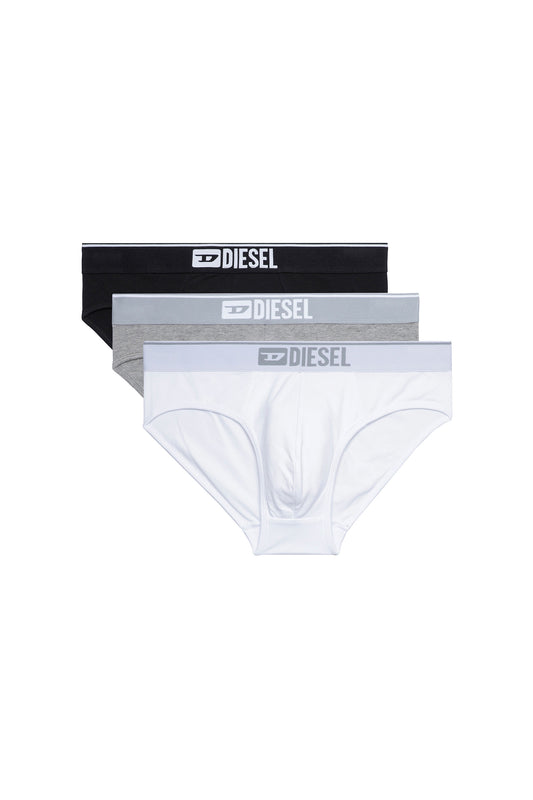 Three-pack of plain logo briefs (3)