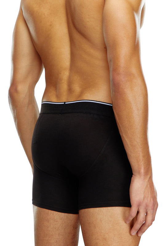 Three-pack of plain long boxer briefs (1)