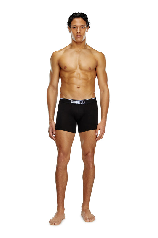 Three-pack of plain long boxer briefs (2)