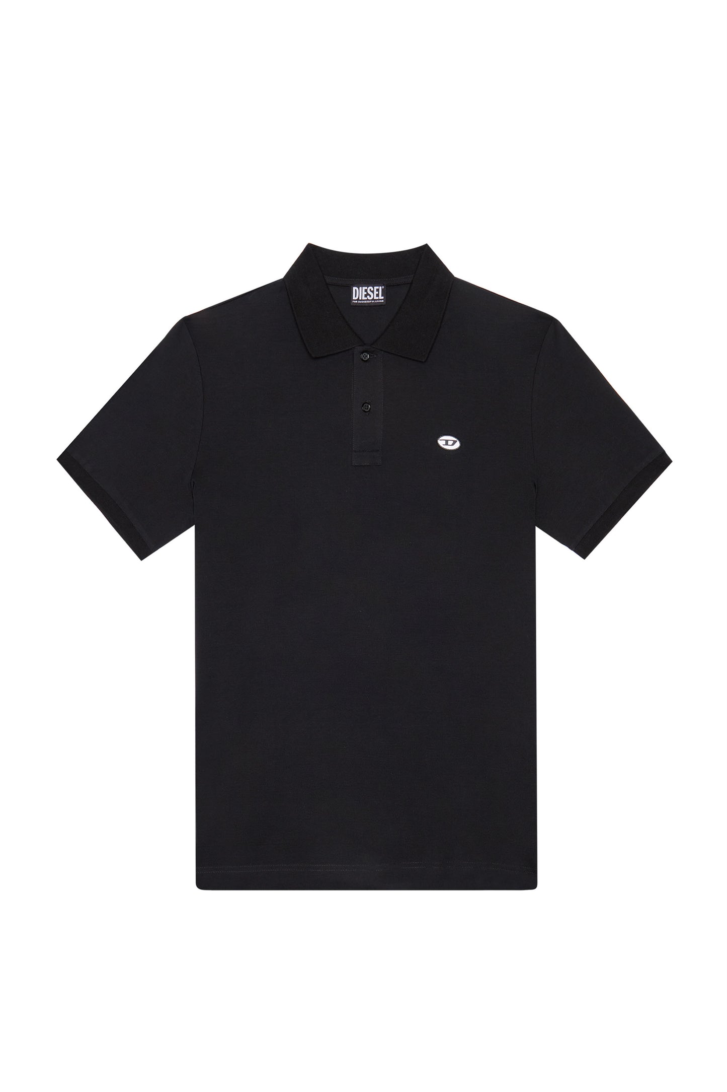 Polo shirt with oval D patch (4)