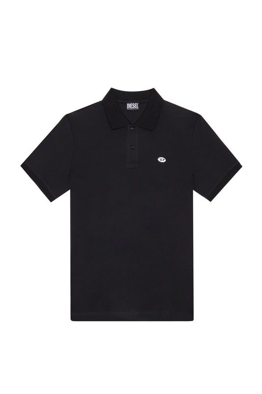 Polo shirt with oval D patch (4)