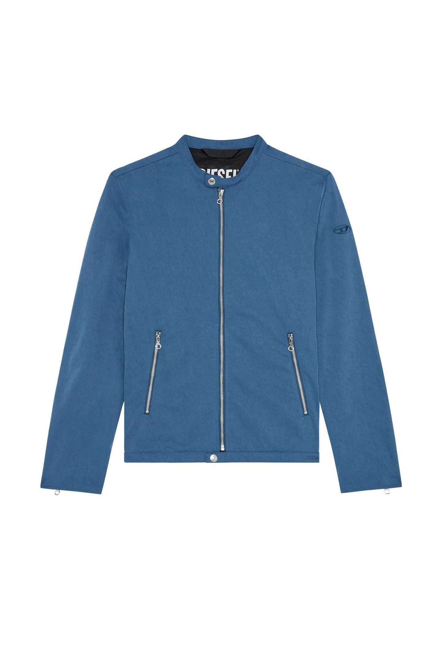 Biker jacket in cotton-touch nylon (4)