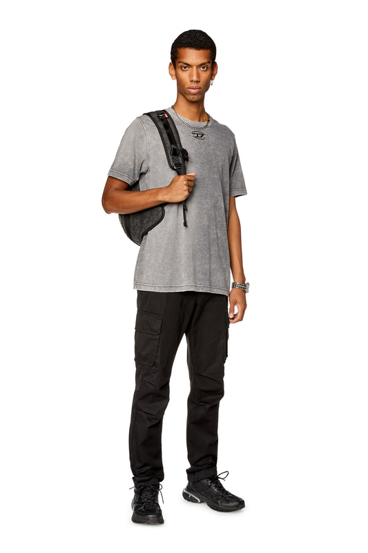 Twill cargo pants in organic cotton (2)