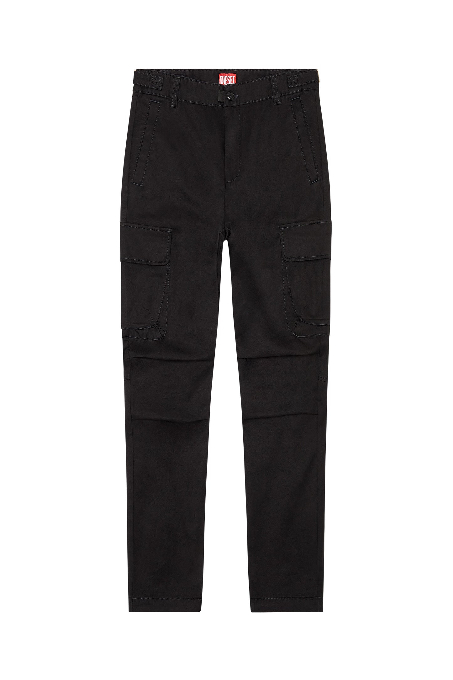 Twill cargo pants in organic cotton (3)