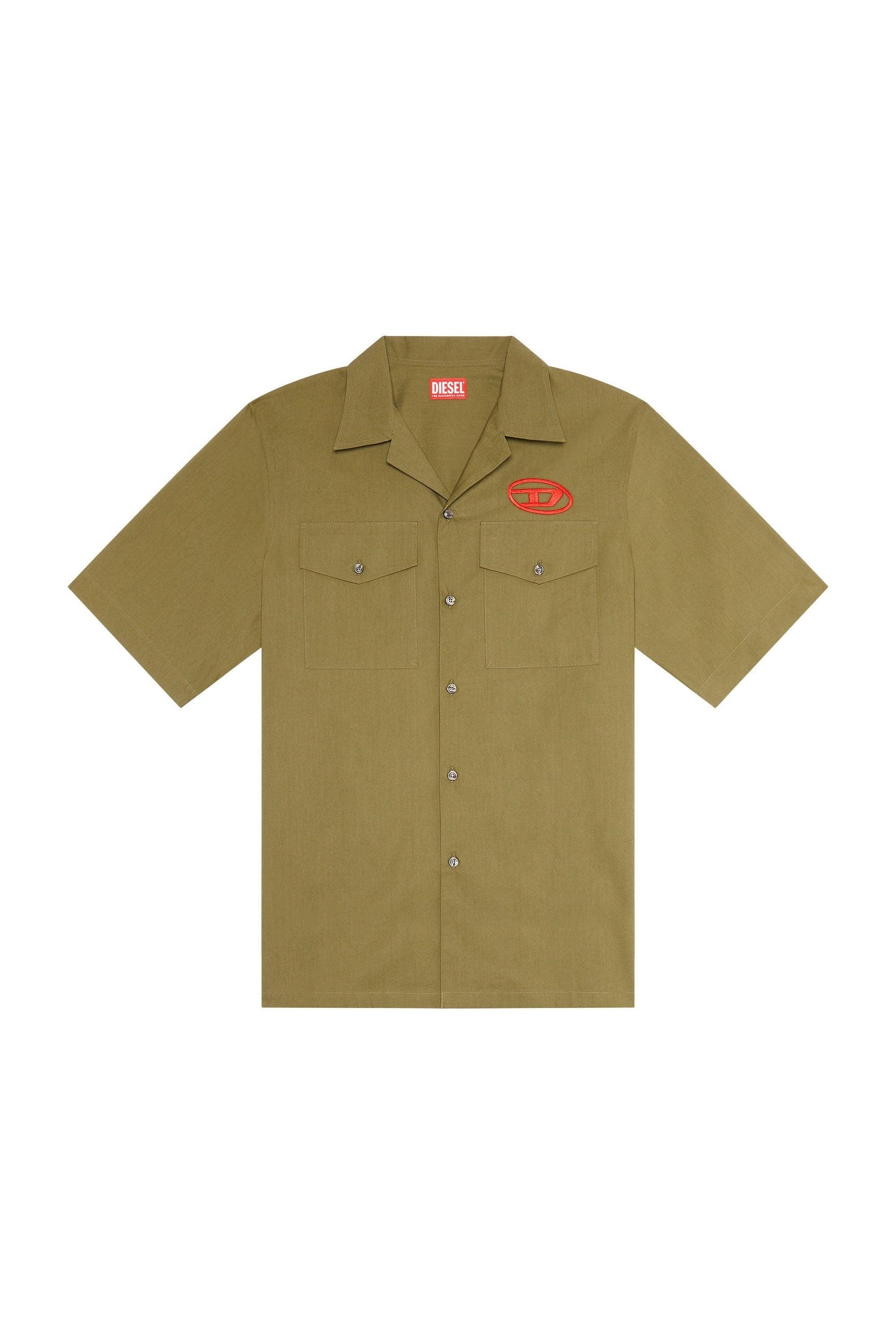 Bowling shirt with embroidered logo (3)