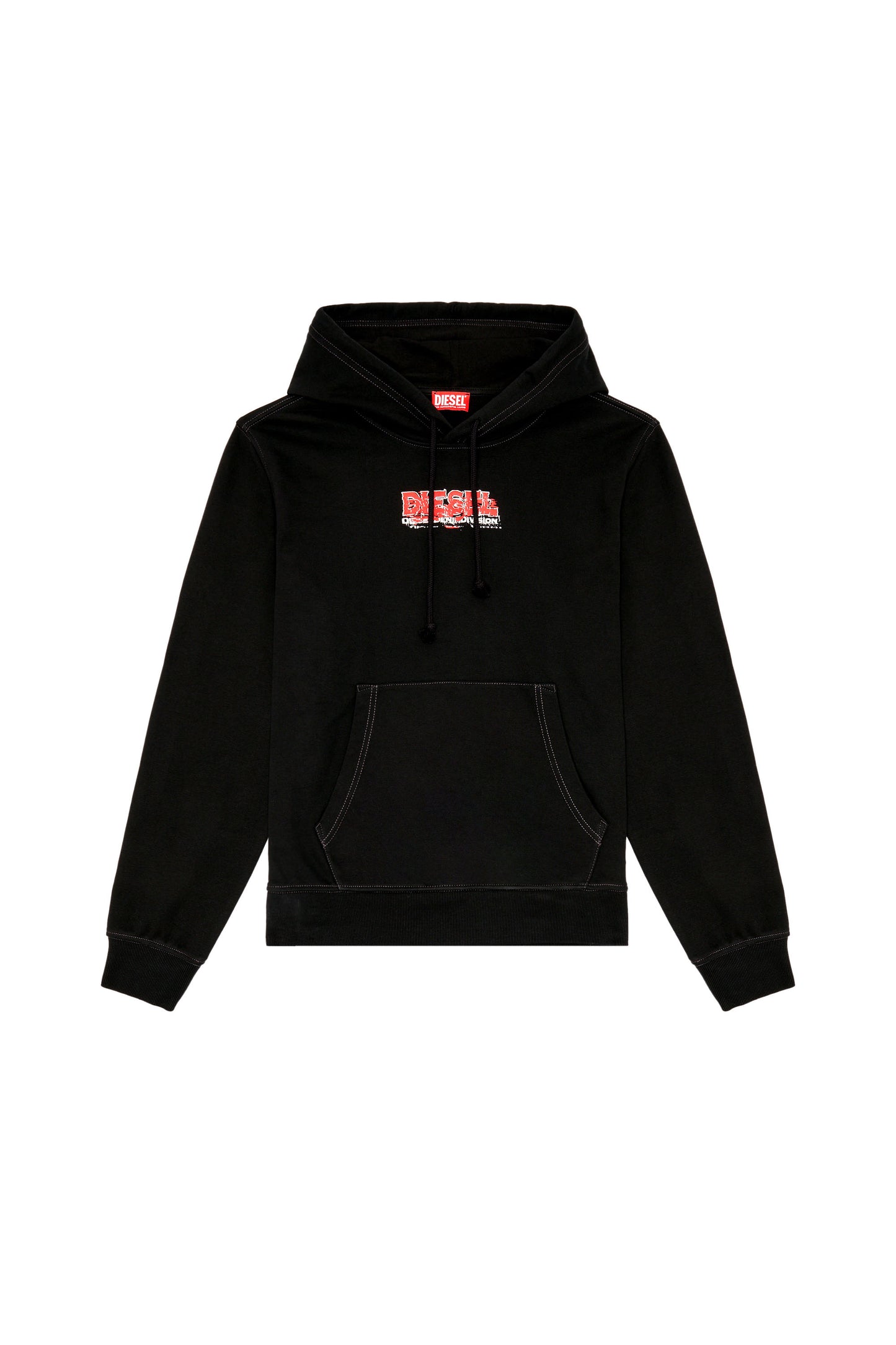 Hoodie with glitchy logo (4)