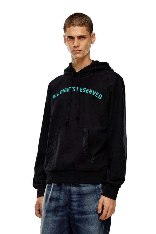 Hoodie with All Rights Reserved print & 8058992350285 & 8058992350261 & 8058992350254