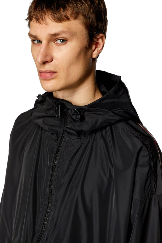 Windbreaker with shiny Oval D print (2)